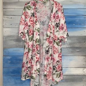 Show Me Your MuMu Floral Robe One Size